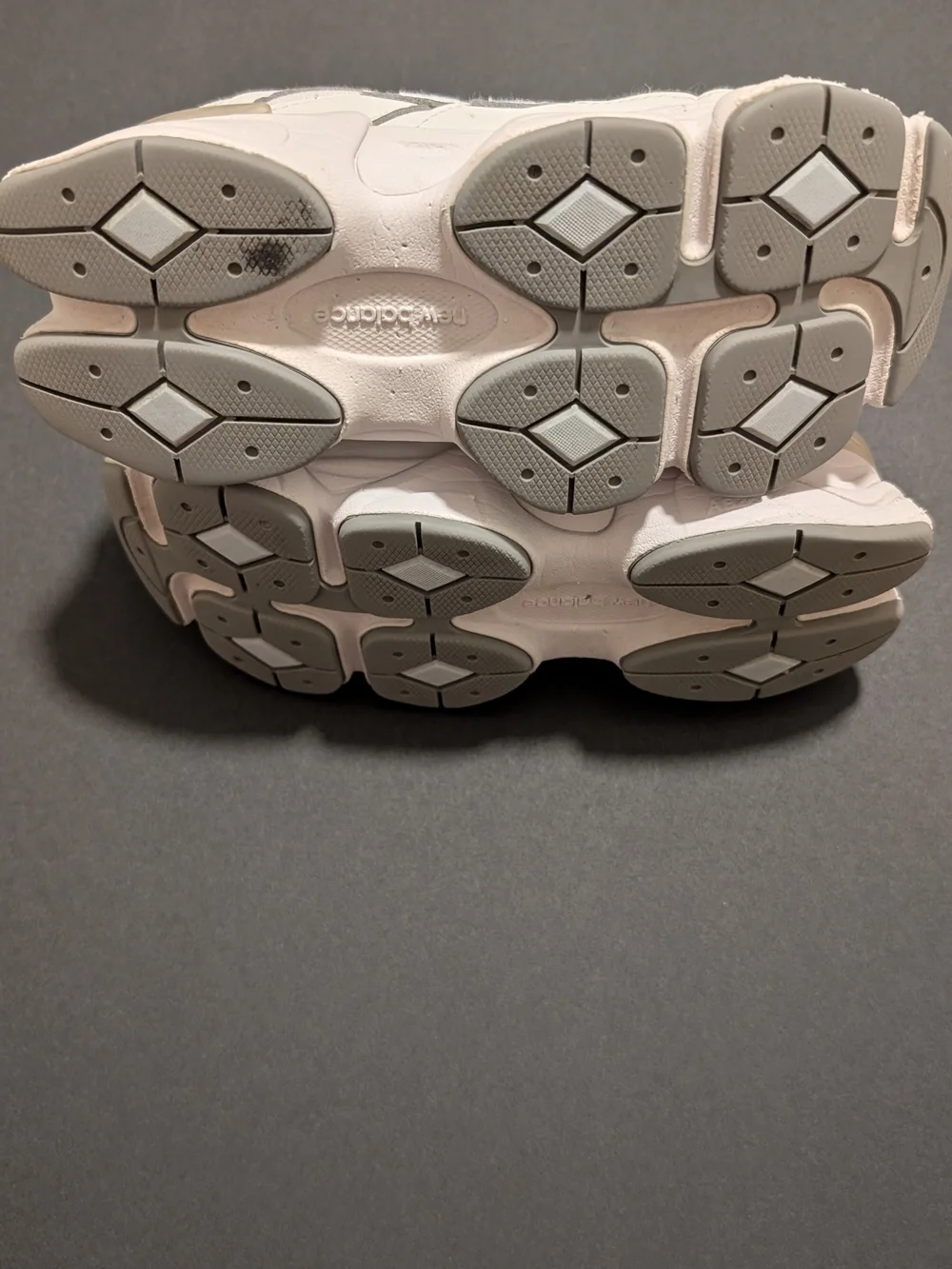 New Balance White Chunky Athletic Sneakers